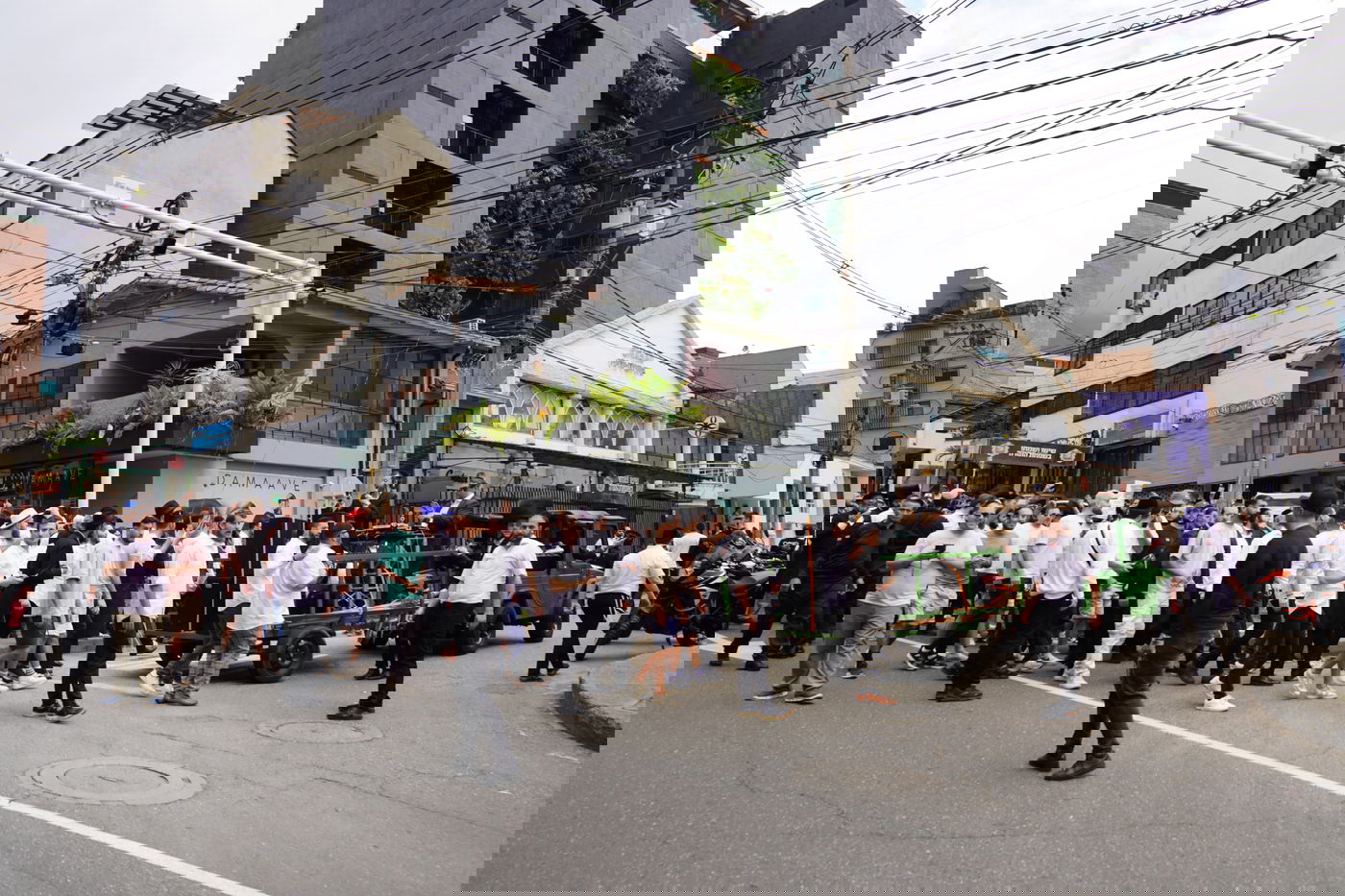 הכנסת ספר תורה לבית חב"ד מדג'ין - קולומביה