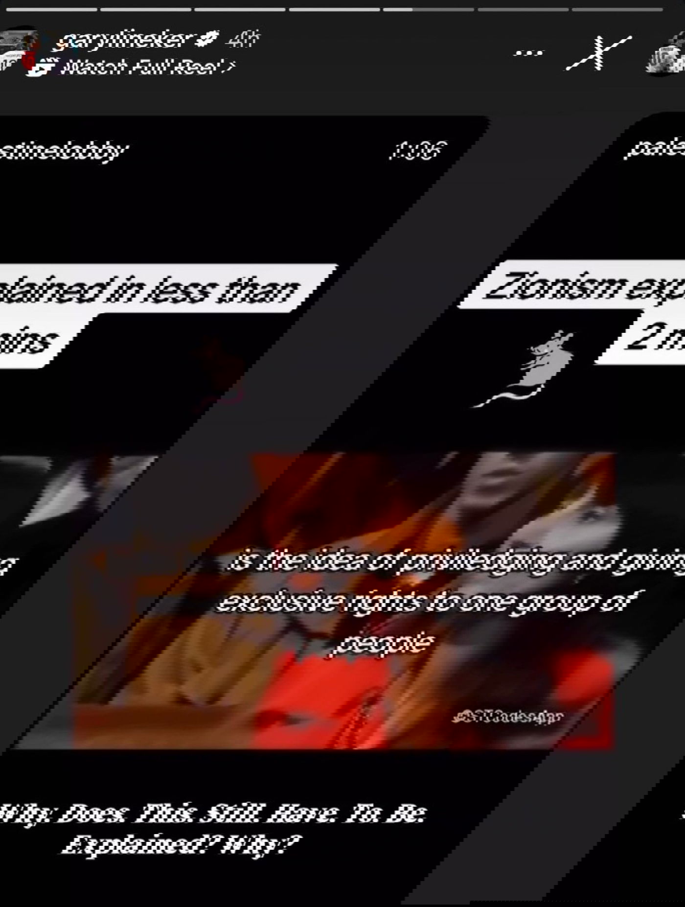 "הסבר על הציונות בפחות משתי דקות"