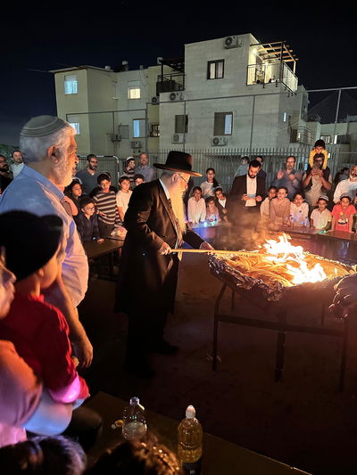 ל"ג בעומר אצל הגאון רבי מרדכי מלכא