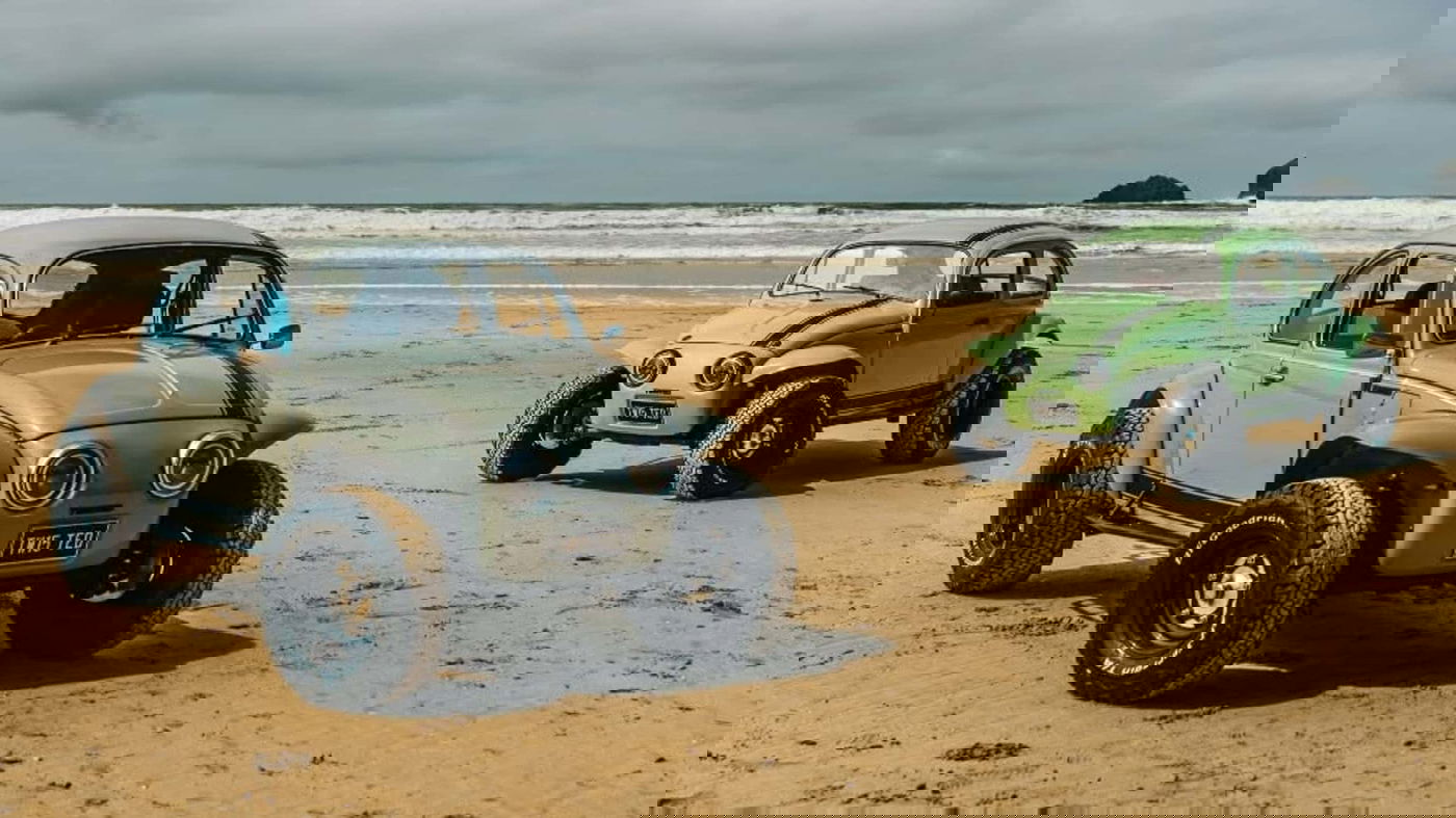 הרכב עבר שינויים, אך עדיין ניתן לזהות את החיפושית המקורית