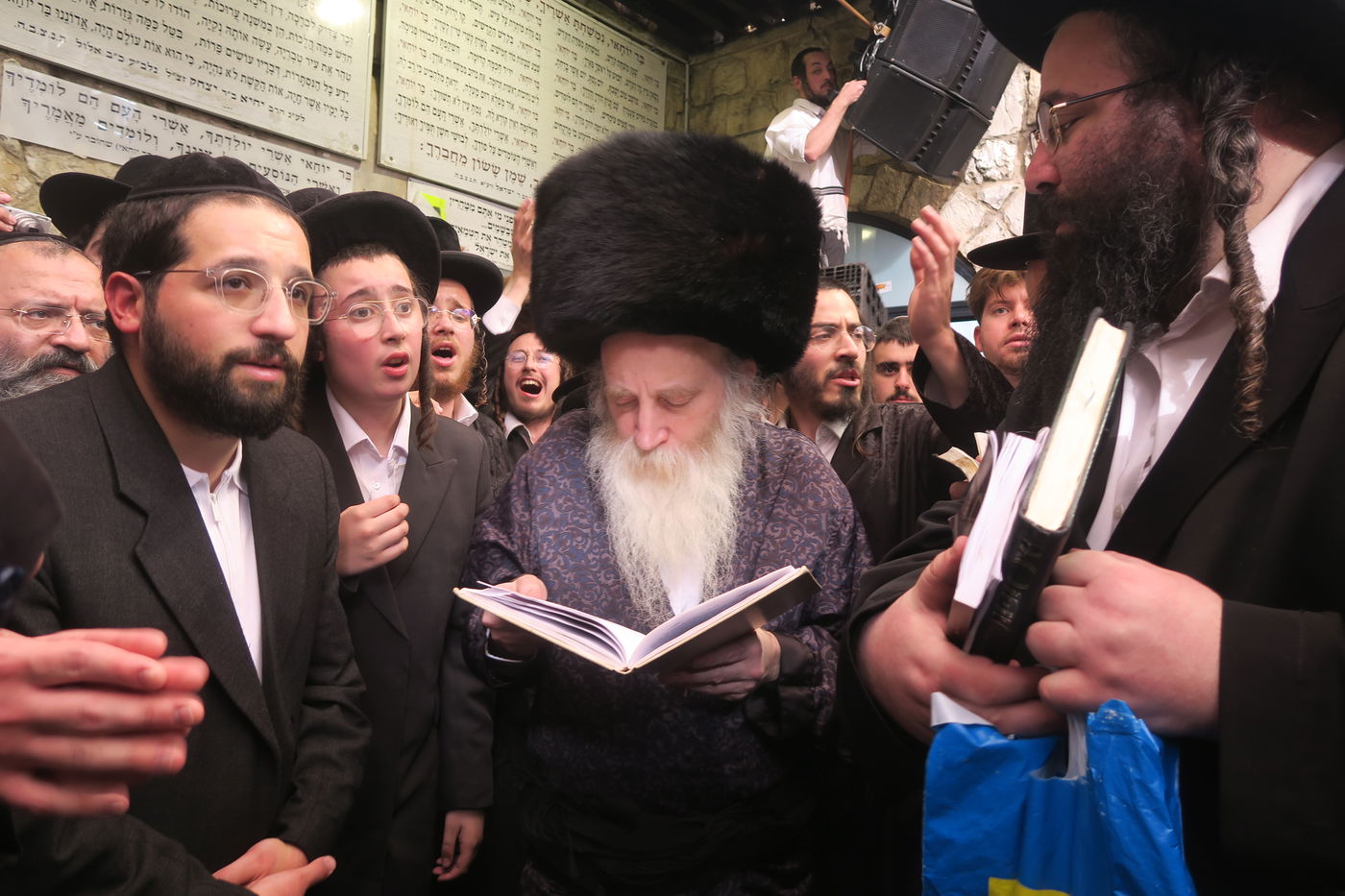 האדמו"ר הגרי"מ מורגנשטרן במירון תשפ"ה