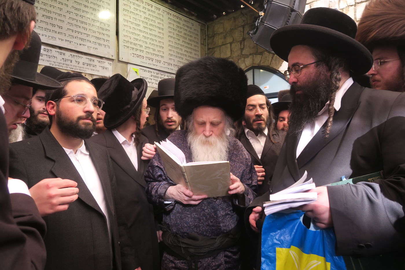 האדמו"ר הגרי"מ מורגנשטרן במירון תשפ"ה