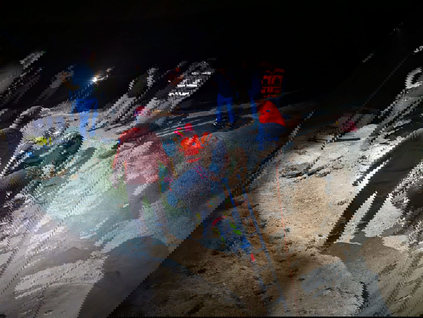 חילוץ המטייל מהבוקר בסמוך לנחל תקוע