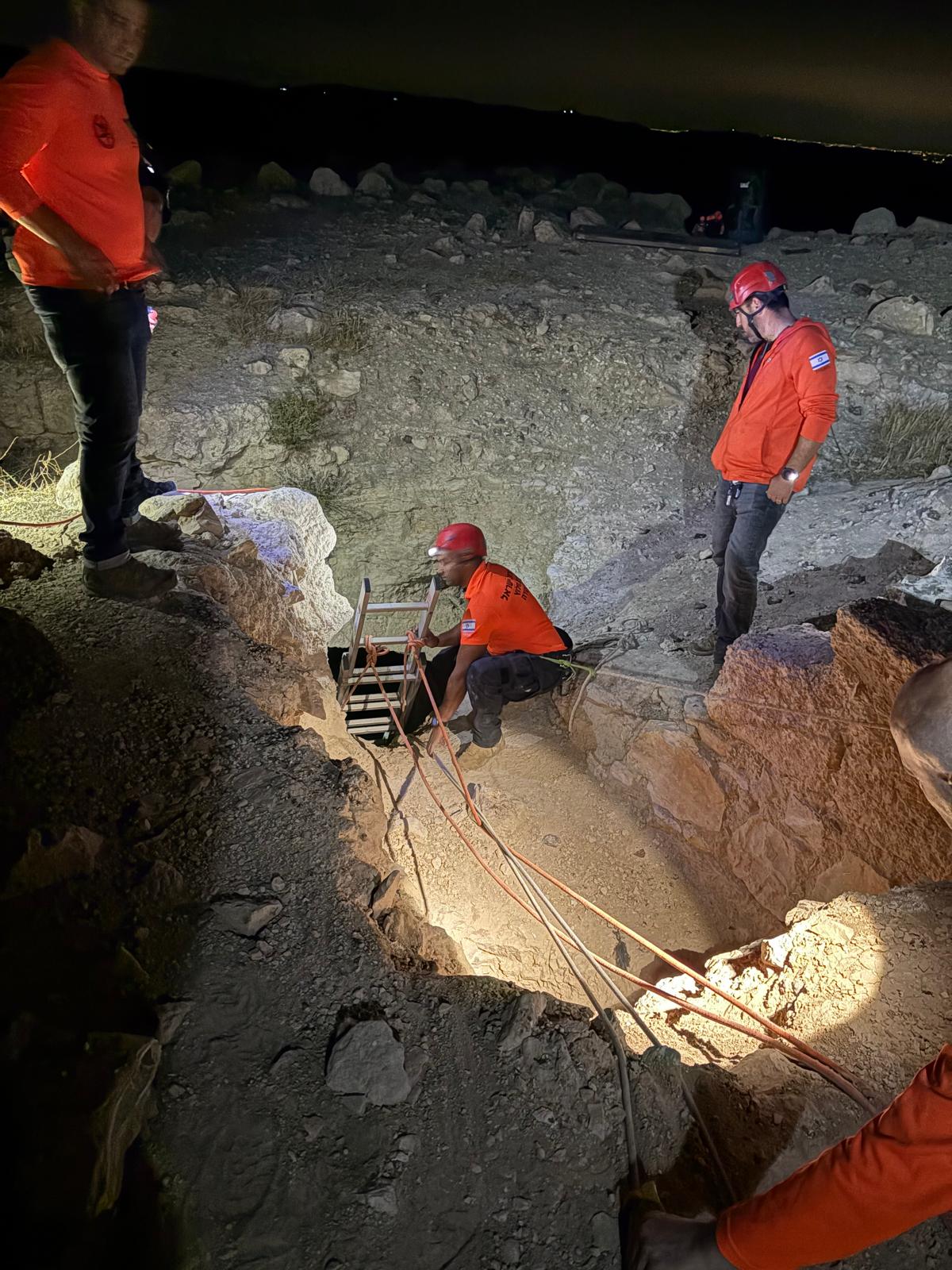 חילוץ המטייל מהבוקר בסמוך לנחל תקוע