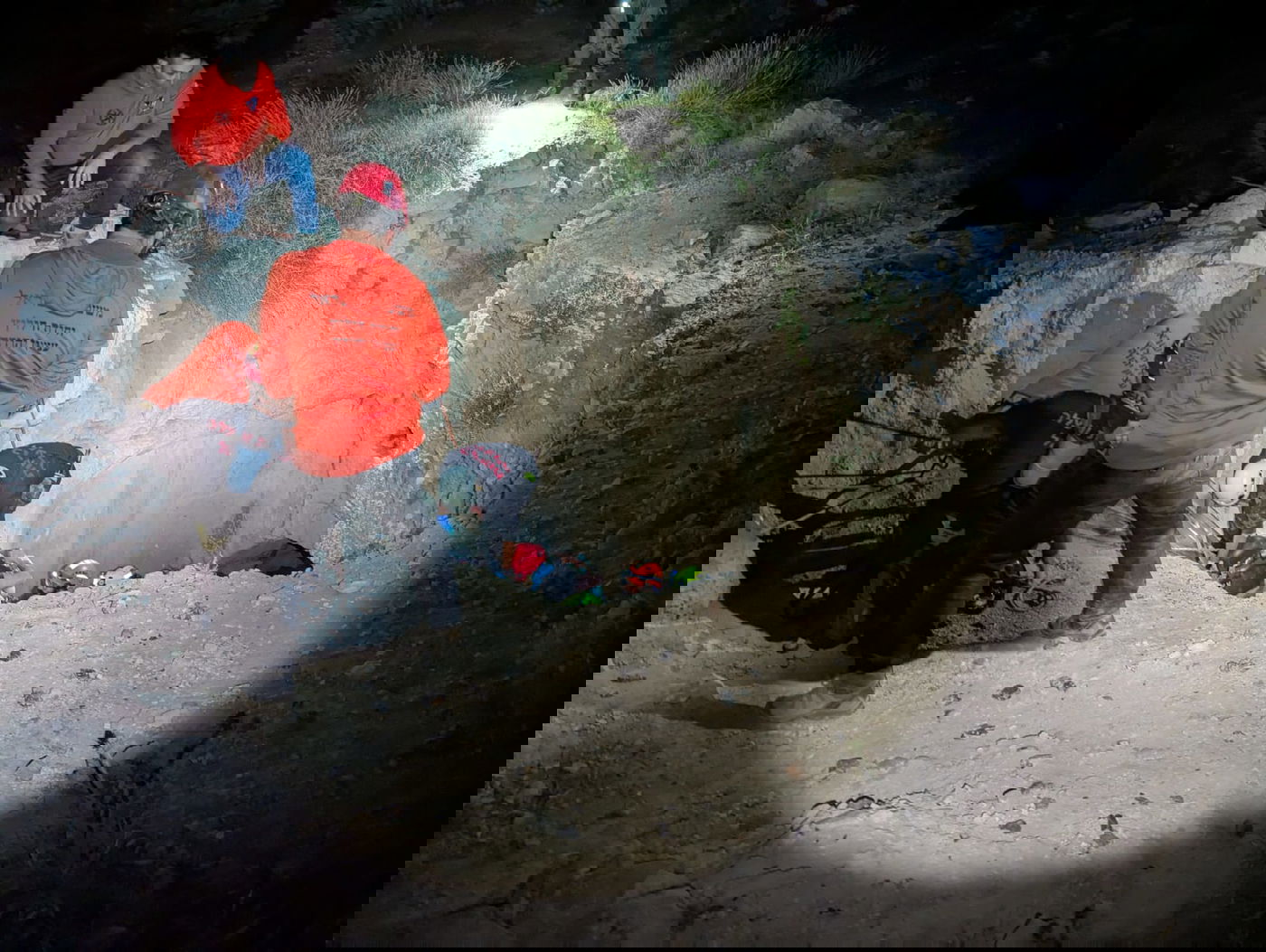 חילוץ המטייל מהבוקר בסמוך לנחל תקוע