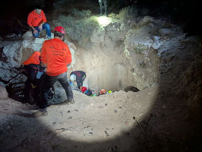 חילוץ המטייל מהבוקר בסמוך לנחל תקוע