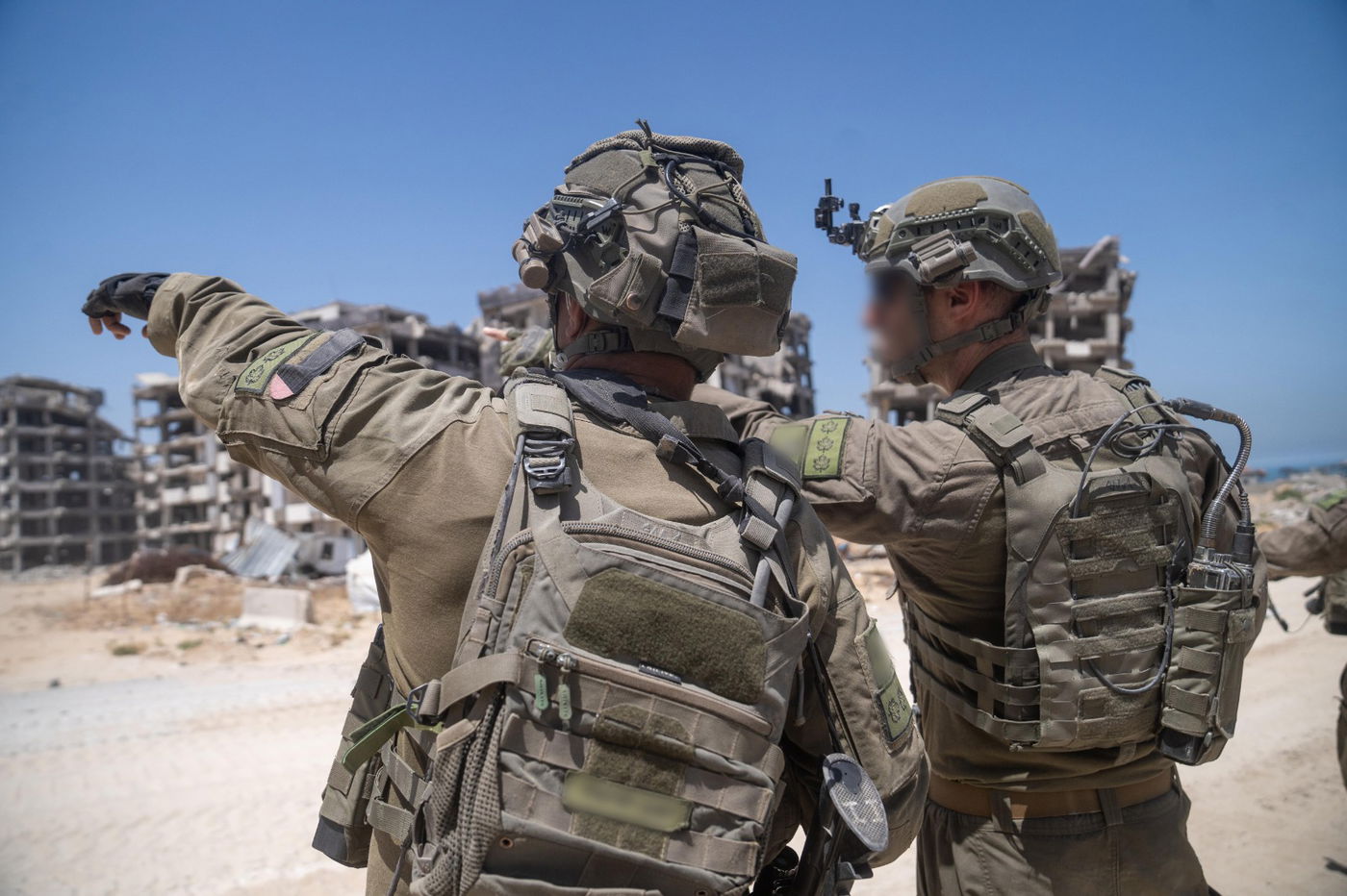 פעילות כוחות אוגדה 162 ברצועת עזה