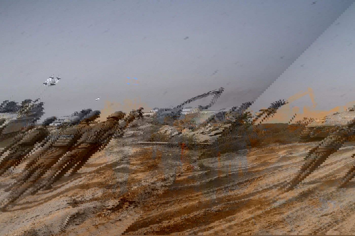 פעילות כוחות אוגדה 162 ברצועת עזה