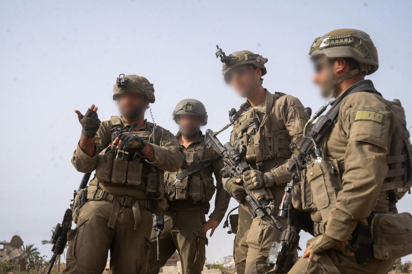 פעילות כוחות אוגדה 162 ברצועת עזה