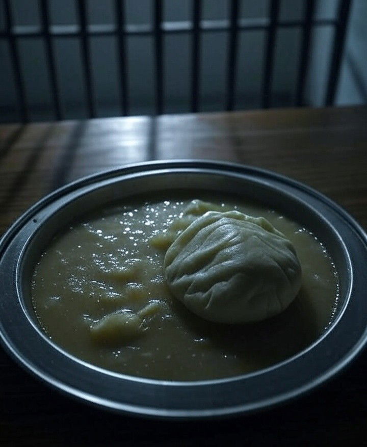 כך נראה האוכל שהוגש לאסירים