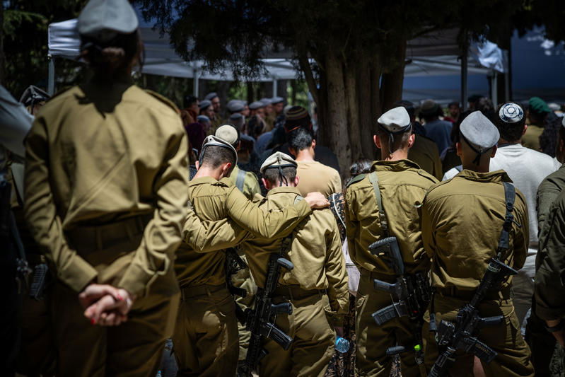 "תדרוש גאולה", זעקה האלמנה הצעירה בהספד קורע לב