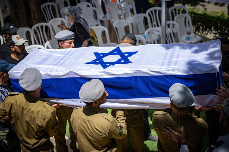 "תדרוש גאולה", זעקה האלמנה הצעירה בהספד קורע לב
