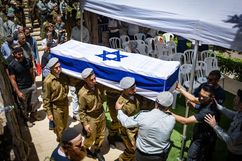 "תדרוש גאולה", זעקה האלמנה הצעירה בהספד קורע לב