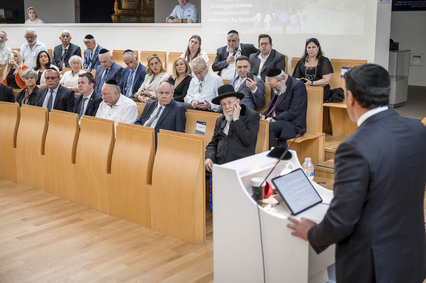 האירוע המרגש עם הרב לאו