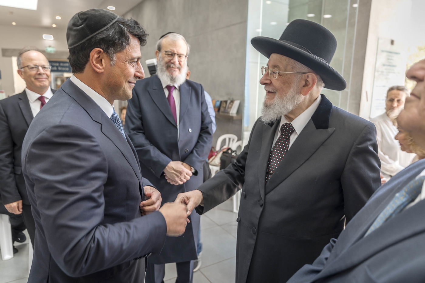 האירוע המרגש עם הרב לאו