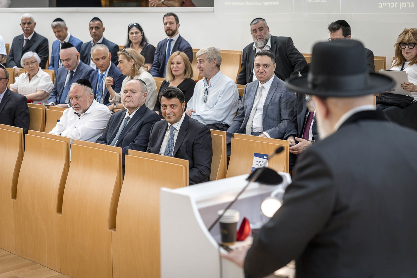 האירוע המרגש עם הרב לאו