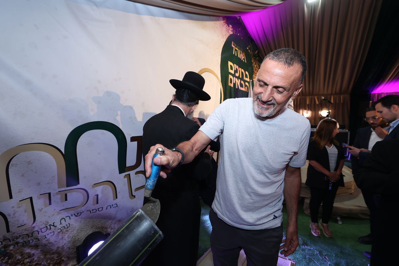  הנחת אבן הפינה לבית הספר 'שירת אסתר', בבית שמש