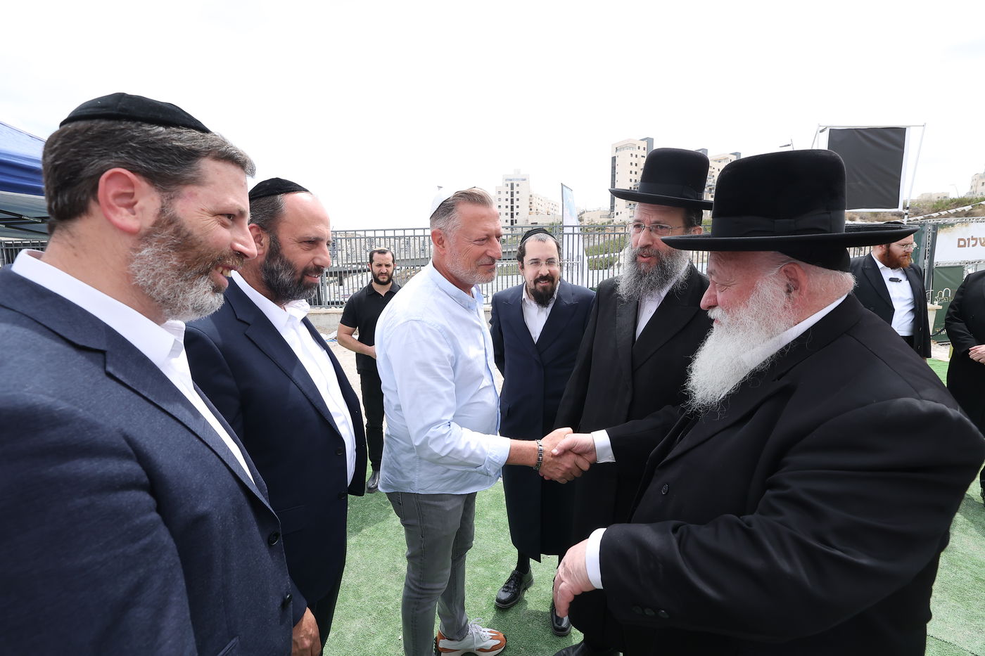  הנחת אבן הפינה לבית הספר 'שירת אסתר', בבית שמש