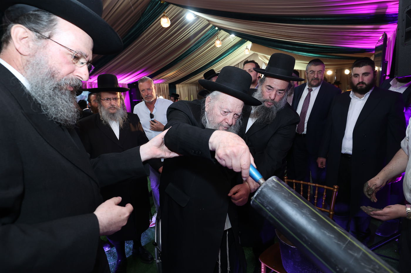  הנחת אבן הפינה לבית הספר 'שירת אסתר', בבית שמש