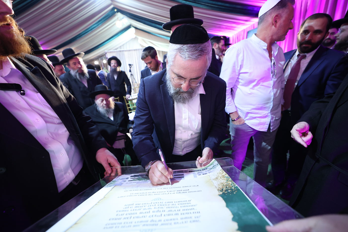  הנחת אבן הפינה לבית הספר 'שירת אסתר', בבית שמש