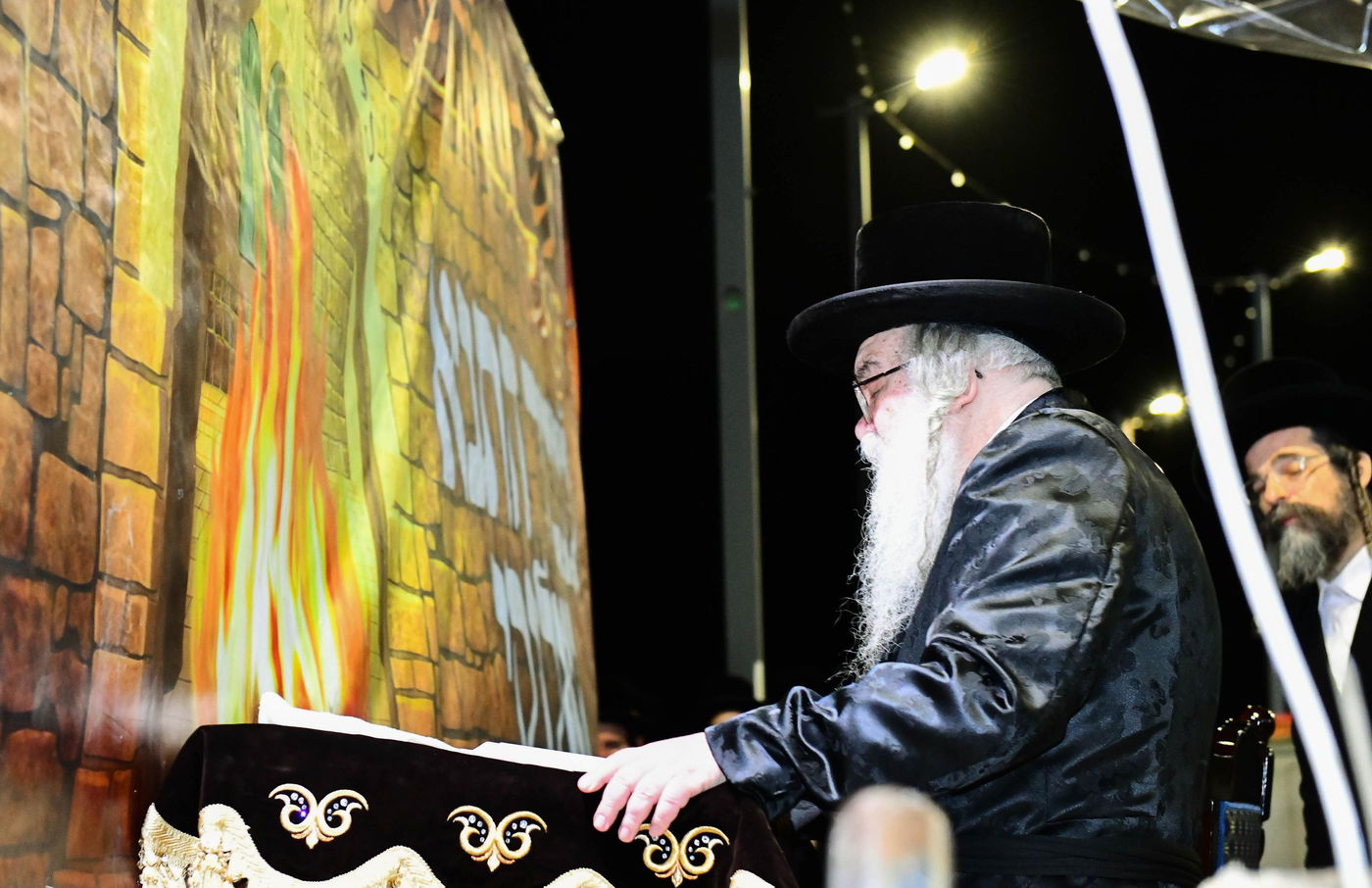 האדמו"ר מדארג בספירת העומר