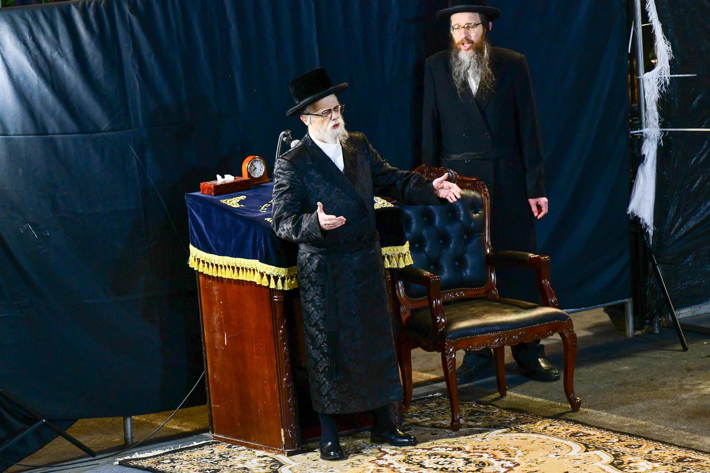 האדמו"ר מסערט ויז'ניץ באתרא קדישא מירון