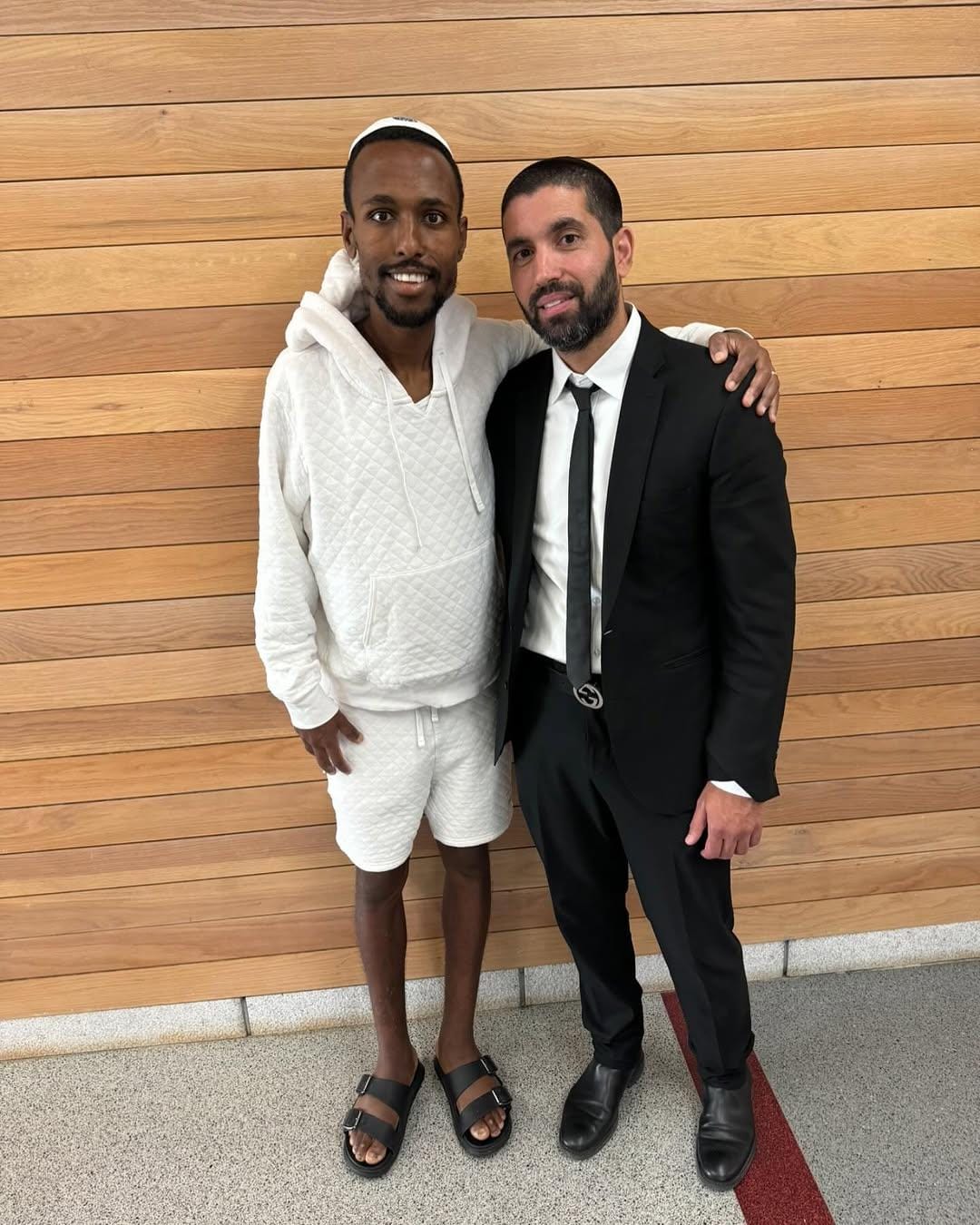 הרב שניר גואטה עם גדי קינדה ז"ל