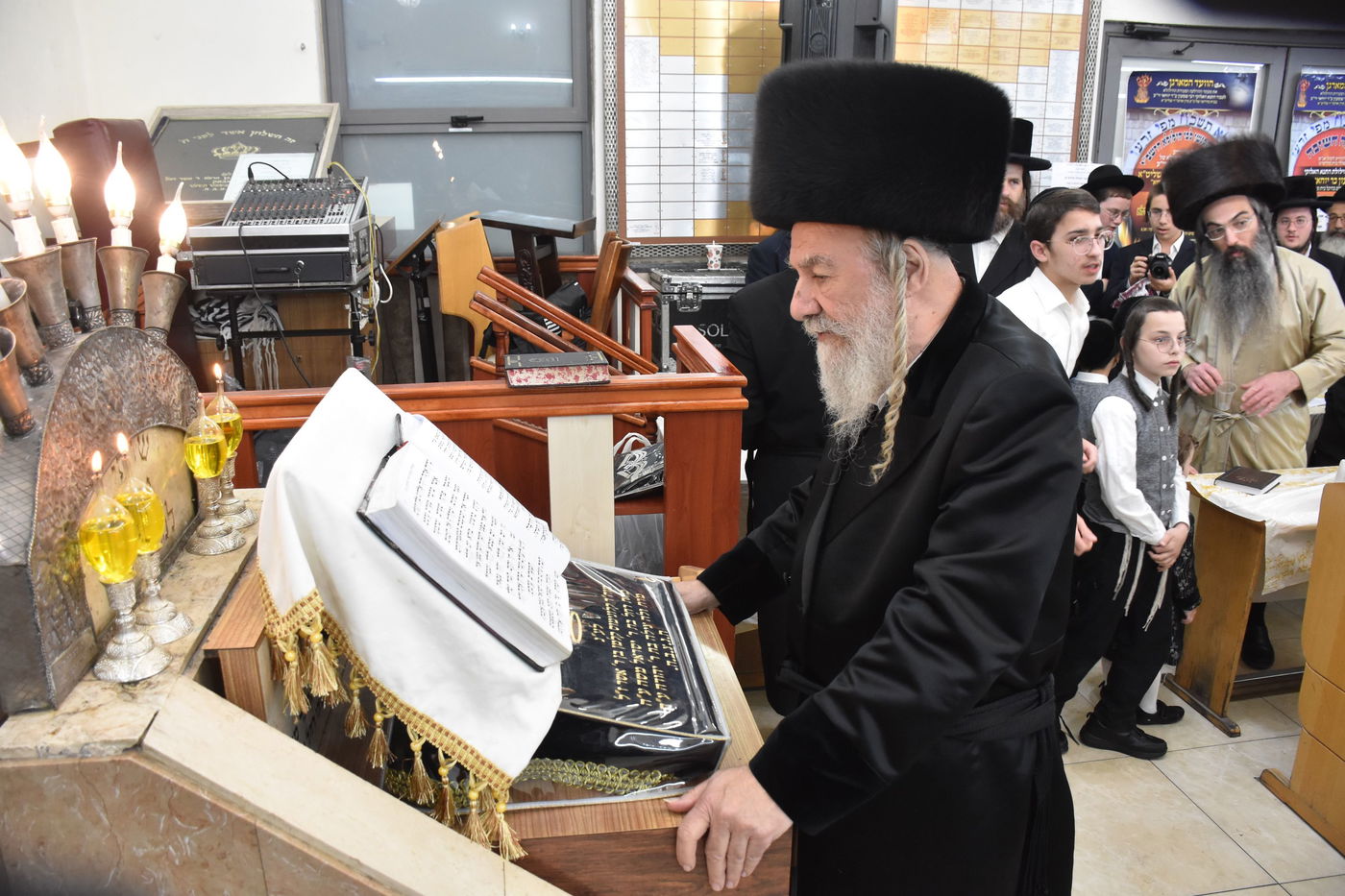 ל"ג בעומר בחצה"ק אשלג