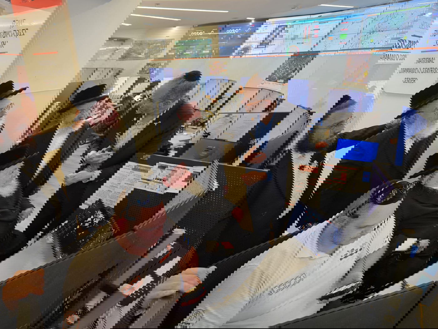 הביקור של הרב וובר באיחוד הצלה