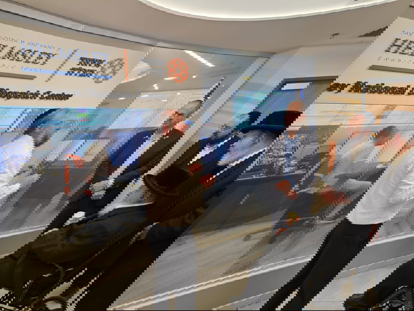 הביקור של הרב וובר באיחוד הצלה