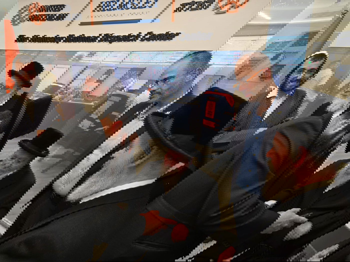 הביקור של הרב וובר באיחוד הצלה