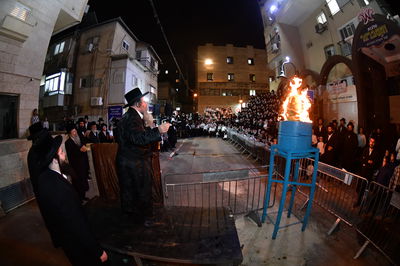 ל"ג בעומר בחצה"ק שבט הלוי