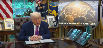 טראמפ מכריז על פרויקט "כיפת הזהב"