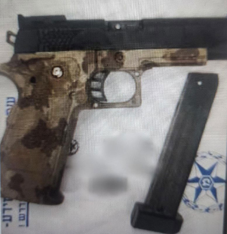 תיעוד השוד ממצלמות האבטחה בתחנת הדלק