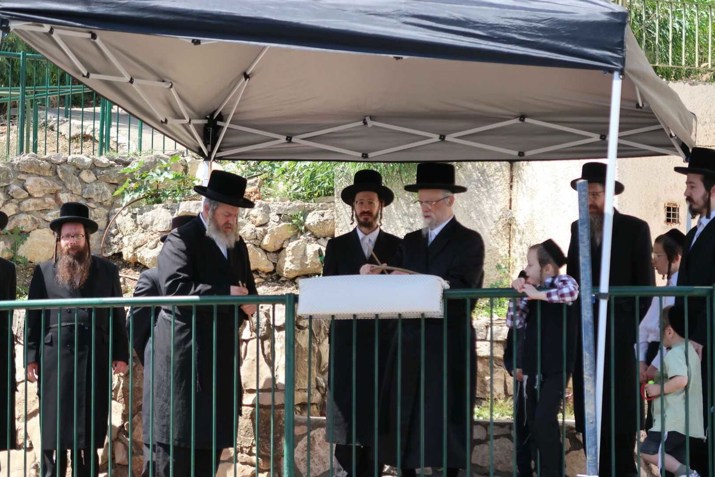 ל"ג בעומר בחצה"ק סערט ויז'ניץ