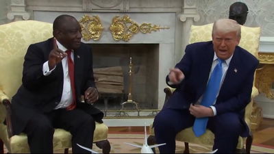 אמבוש בבית הלבן: טראמפ התעמת עם נשיא דרום אפריקה