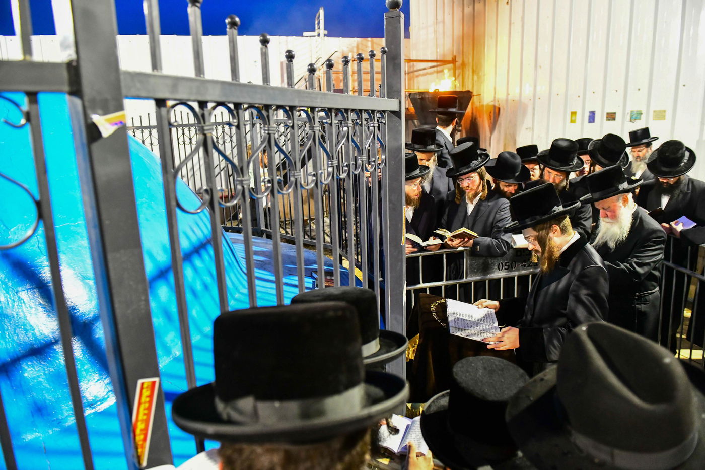 האדמו"ר מסאדיגורה באתרא קדישא מירון