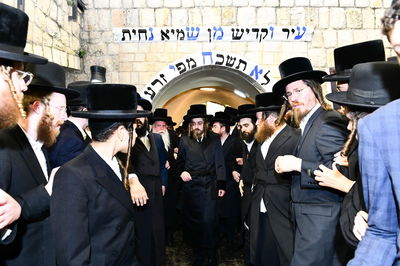 האדמו"ר מסאדיגורה באתרא קדישא מירון