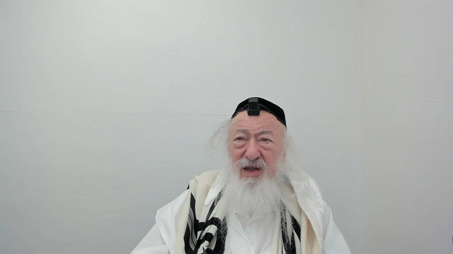 הרב יעקב דוד סטפנסקי בשיעור על מסכת בבא קמא