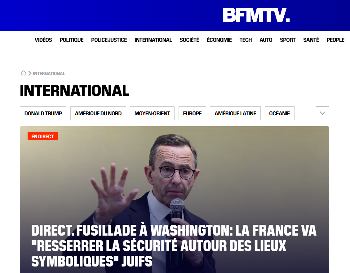 רצח עובדי השגרירות בוושינגטון: כך סוקר הפיגוע בכותרות הראשיות בעולם 