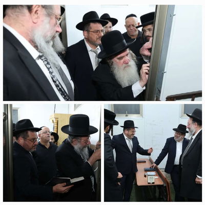 במעמד צנוע: קהילת 'היכל יצחק' חנכה שטיבל חדש לבעלי בתים