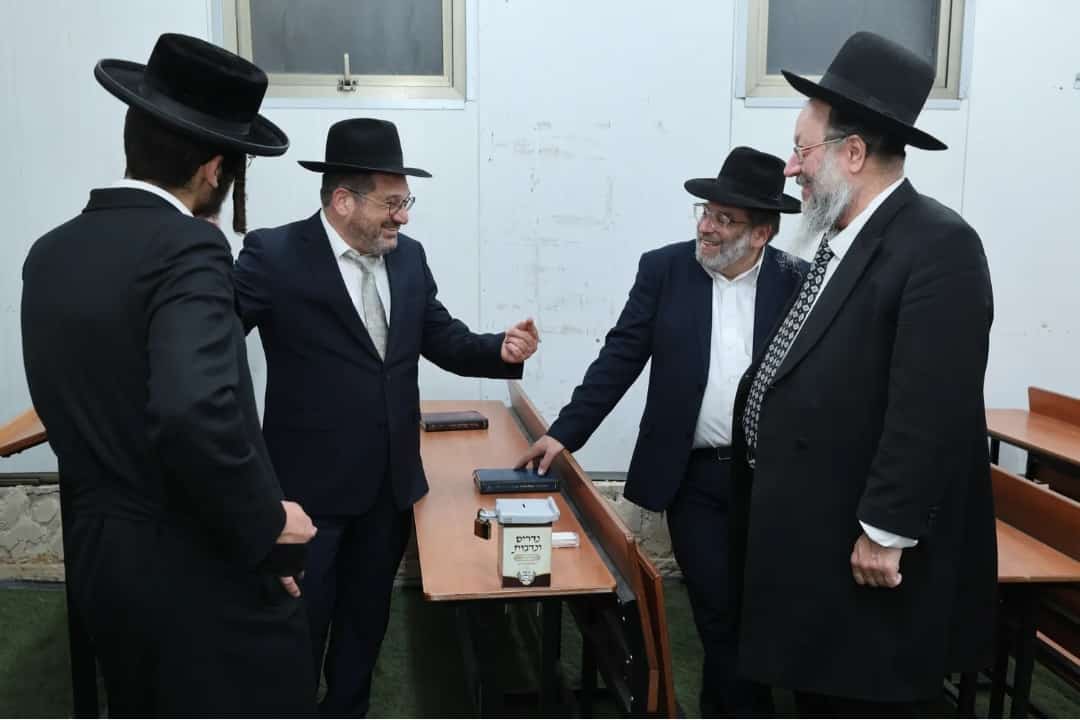 במעמד צנוע: קהילת 'היכל יצחק' חנכה שטיבל חדש לבעלי בתים