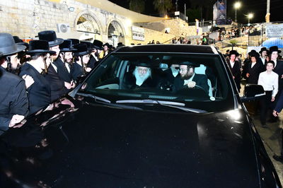 האדמו"ר מנדבורנה במירון