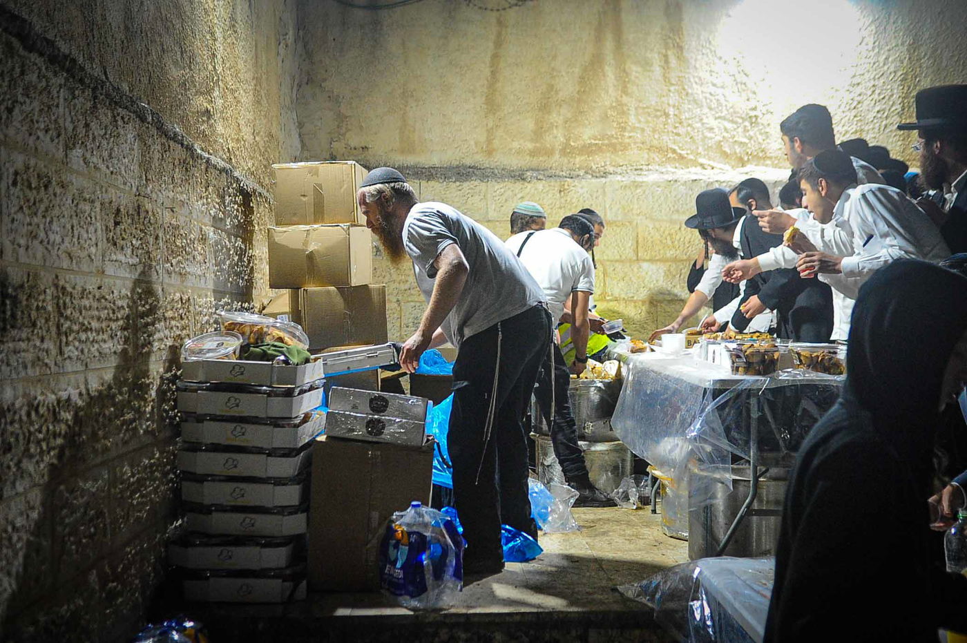 ספירת 'יסוד שביסוד' בקבר יוסף הצדיק בשכם