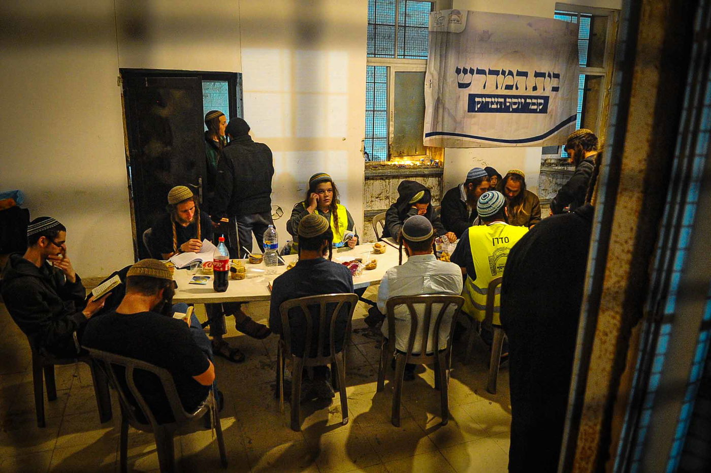 ספירת 'יסוד שביסוד' בקבר יוסף הצדיק בשכם