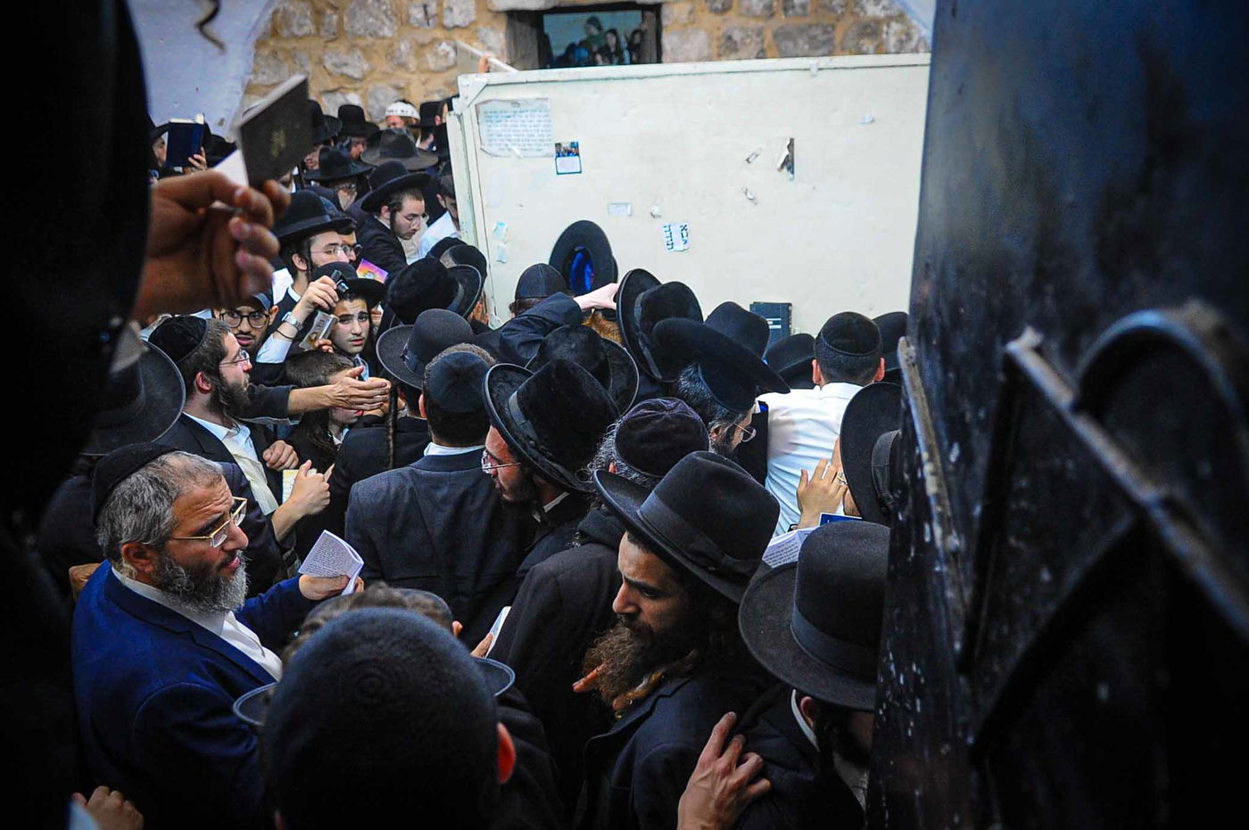 ספירת 'יסוד שביסוד' בקבר יוסף הצדיק בשכם