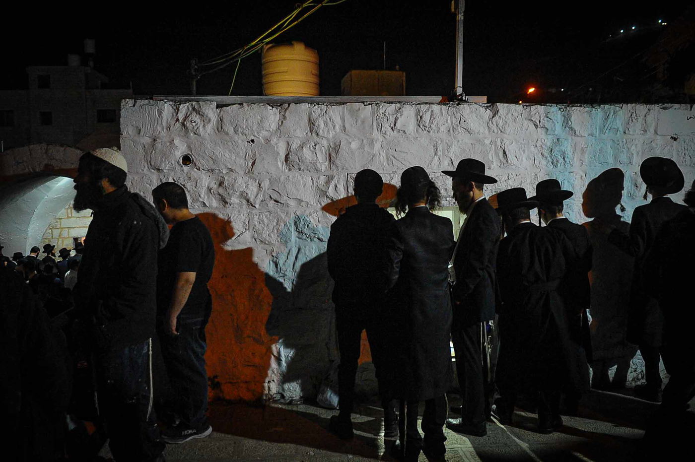 ספירת 'יסוד שביסוד' בקבר יוסף הצדיק בשכם