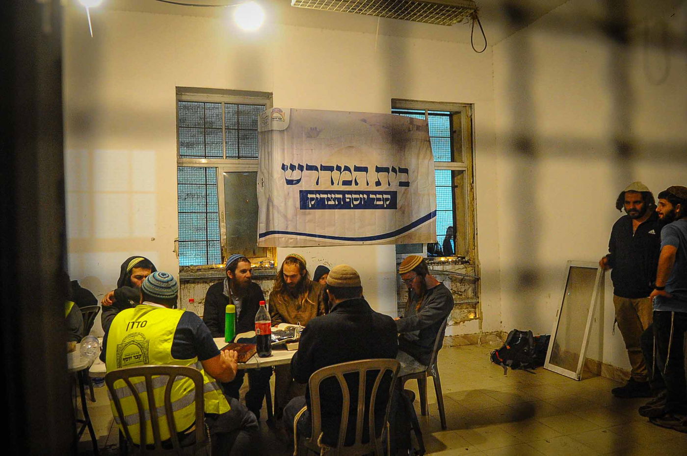 ספירת 'יסוד שביסוד' בקבר יוסף הצדיק בשכם