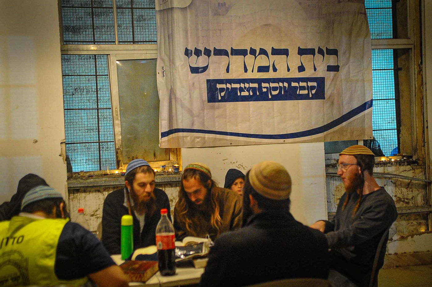 ספירת 'יסוד שביסוד' בקבר יוסף הצדיק בשכם