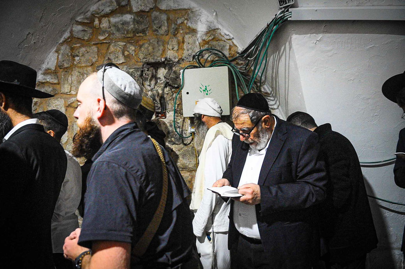 ספירת 'יסוד שביסוד' בקבר יוסף הצדיק בשכם